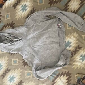 Gray Hooded Sweatshirt